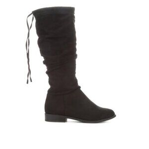 Black Suede Boots